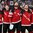 PRAGUE, CZECH REPUBLIC - MAY 17: Canada's Cody Eakin #20, Jordan Eberle #14, Matt Duchene #9, Brent Burns #88, Tyler Seguin #91, Aaron Ekblad #5 and Tyson Barrie #22 look on during the national anthem after a 6-1 gold medal game win over Russia at the 2015 IIHF Ice Hockey World Championship. (Photo by Andre Ringuette/HHOF-IIHF Images)

